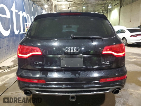 2014 Audi Q7 3.0T S line Prestige with VIN WA1DGAFE5ED009146, listed as a Copart auction lot 50898925 with 180,306 mi miles and Salvage Title. Bid and sale history available at carsss.com. Image 6.