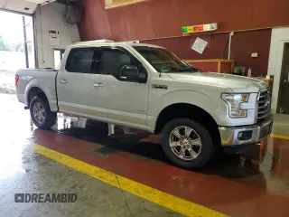 2016 Ford F-150 XLT with VIN 1FTEW1EG8GFB18160, listed as a Copart auction lot 64116225 with 154,638 mi miles and Clean title. Bid and sale history available at DreamBid. Image 4.