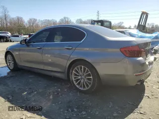 2015 BMW 5 Series 528i xDrive with VIN WBA5A7C53FD622593, listed as a Copart auction lot 49891785 with 183,973 mi miles and Salvage Title. Bid and sale history available at carsss.com. Image 2.