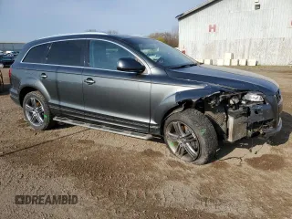 2015 Audi Q7 Premium Plus with VIN WA1LMAFE9FD019507, listed as a Copart auction lot 54137705 with 251,848 mi miles and Clean title. Bid and sale history available at DreamBid. Image 4.