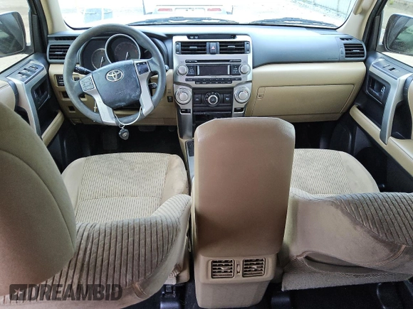 2013 Toyota 4Runner SR5 with VIN JTEZU5JR0D5052545, listed as a Copart auction lot 61746415 with 248,185 mi miles and Salvage title. Bid and sale history available at DreamBid. Image 8.