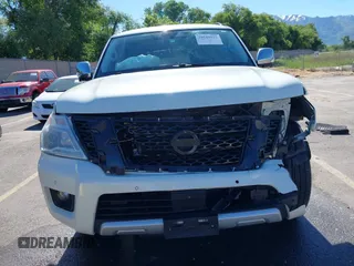 2018 Nissan Armada Platinum with VIN JN8AY2NE7J9730759, listed as a IAAI auction lot 39541925 with 83,001 mi miles. Bid and sale history available at carsss.com. Image 13.