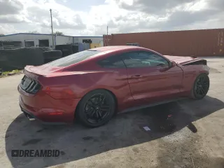 2016 Ford Mustang GT with VIN 1FA6P8CFXG5215179, listed as a Copart auction lot 52241445 with 45,435 mi miles and Salvage Title. Bid and sale history available at carsss.com. Image 3.