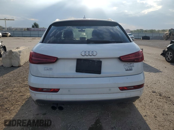 2016 Audi Q3 with VIN WA1JFCFS2GR022479, listed as a Copart auction lot 66391563 with 91,413 mi miles and . Bid and sale history available at DreamBid. Image 6.
