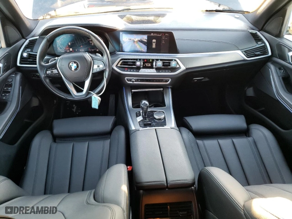 2021 BMW X5 xDrive40i with VIN 5UXCR6C06M9H35683, listed as a Copart auction lot 87386054 with 33,331 mi miles and Salvage Title. Bid and sale history available at carsss.com. Image 8.