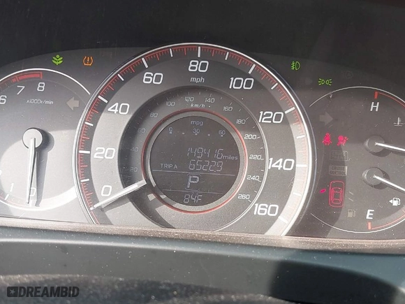 2015 Honda Accord Sedan Sport with VIN 1HGCR2F5XFA004000, listed as a IAAI auction lot 40705086 with 149416 miles. Bid and sale history available at carsss.com. Image 7.