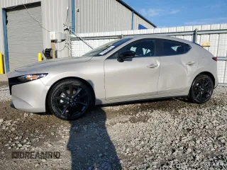 2025 Mazda 3 S Select Sport with VIN JM1BPAKM3S1752766, listed as a Copart auction lot 86281204 with 9,252 mi miles and Clean Title. Bid and sale history available at DreamBid. Image 1.