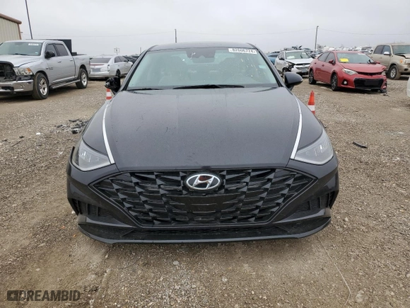 2023 Hyundai Sonata SEL with VIN KMHL64JA8PA287940, listed as a Copart auction lot 82606724 with 10,601 mi miles and Salvage Title. Bid and sale history available at carsss.com. Image 5.