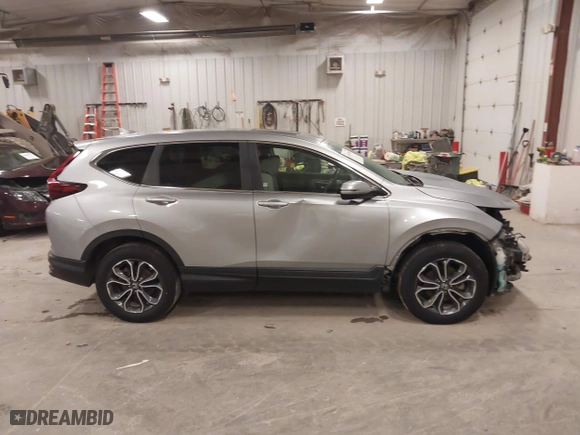 2021 Honda CR-V EX-L with VIN 5J6RW2H88ML014707, listed as a IAAI auction lot 41890669 with 197,010 mi miles. Bid and sale history available at carsss.com. Image 13.