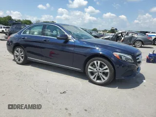 2018 Mercedes-Benz C 300 with VIN 55SWF4KB0JU272614, listed as a Copart auction lot 64769445 with 61,062 mi miles and Salvage title. Bid and sale history available at DreamBid. Image 4.