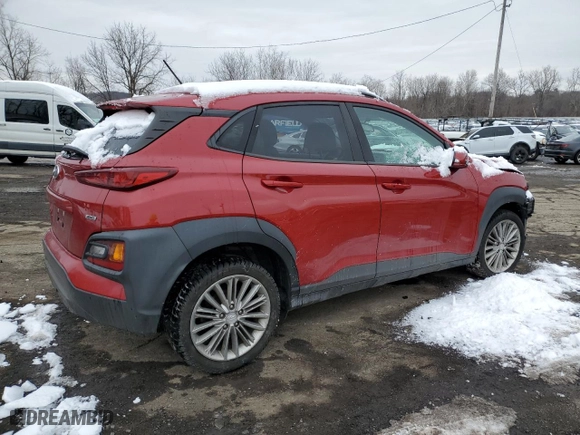 2018 Hyundai Kona SEL with VIN KM8K2CAA3JU076829, listed as a Copart auction lot 45152425 with 82,196 mi miles and Salvage Title. Bid and sale history available at carsss.com. Image 3.