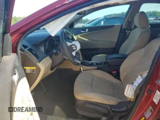 2013 Hyundai Sonata GLS with VIN 5NPEB4AC9DH674107, listed as a Copart auction lot 55487335 with 150,210 mi miles and Salvage title. Bid and sale history available at DreamBid. Image 7.