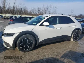 2022 Hyundai IONIQ 5 SEL with VIN KM8KNDAF7NU082454, listed as a Copart auction lot 47268145 with 50,919 mi miles and Clean Title. Bid and sale history available at carsss.com. Image 1.