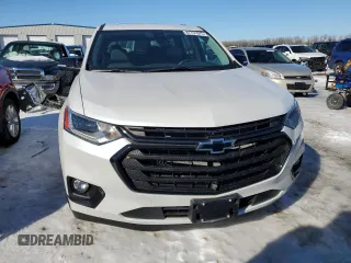 2021 Chevrolet Traverse Premier with VIN 1GNEVKKW4MJ238428, listed as a Copart auction lot 87751075 with 44,501 mi miles and Salvage title. Bid and sale history available at DreamBid. Image 5.