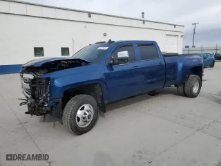 2016 Chevrolet Silverado 3500HD Work Truck with VIN 1GC4KZC85GF307057, listed as a Copart auction lot 54277625 with 115,667 mi miles and Salvage Title. Bid and sale history available at carsss.com. Image 1.