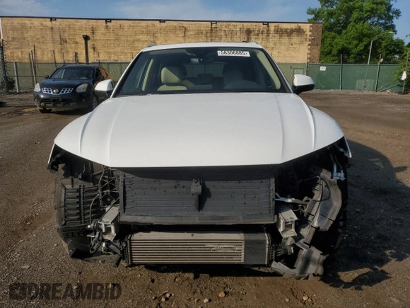 2018 Audi Q5 Premium Plus with VIN WA1BNAFY1J2066585, listed as a Copart auction lot 58306885 with 91,134 mi miles and Salvage title. Bid and sale history available at DreamBid. Image 5.