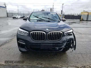 2020 BMW X4 M40i with VIN 5UX2V5C08LLE69327, listed as a Copart auction lot 45966793 with 0 mi miles. Bid and sale history available at carsss.com. Image 5.