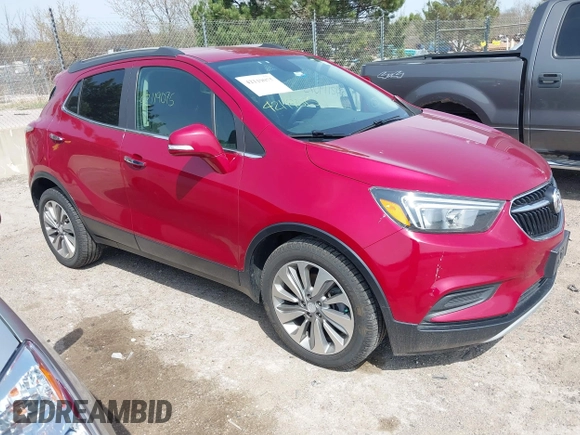 2019 Buick Encore Preferred with VIN KL4CJASB8KB891431, listed as a IAAI auction lot 42119075 with 114,665 mi miles. Bid and sale history available at carsss.com. Image 1.