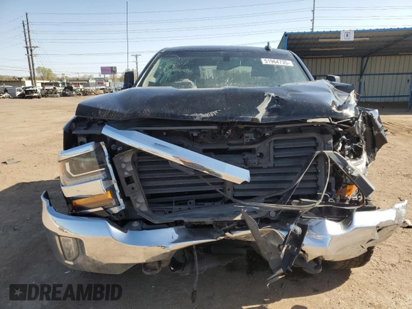 2017 Chevrolet Silverado 1500 LT with VIN 3GCUKREC4HG275008, listed as a Copart auction lot 51964735 with 147,354 mi miles and Salvage Title. Bid and sale history available at DreamBid. Image 5.