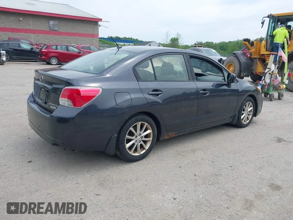 2013 Subaru Impreza Premium z VIN JF1GJAC6XDH022554, wystawiony jako IAAI lot #42448706 z przebiegiem 130 560 mil mil oraz . Historia ofert i sprzedaży dostępna na DreamBid. Obrazek 4.