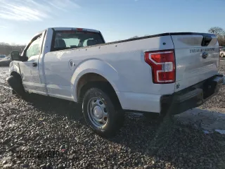 2018 Ford F-150 XL with VIN 1FTMF1CB7JKF43113, listed as a Copart auction lot 41757185 with 72,332 mi miles and Salvage Title. Bid and sale history available at carsss.com. Image 2.