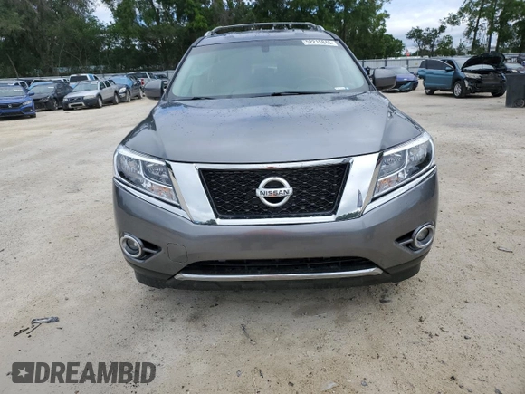 2015 Nissan Pathfinder SV with VIN 5N1AR2MN7FC689601, listed as a Copart auction lot 52215845 with 117,809 mi miles and Salvage Title. Bid and sale history available at carsss.com. Image 5.