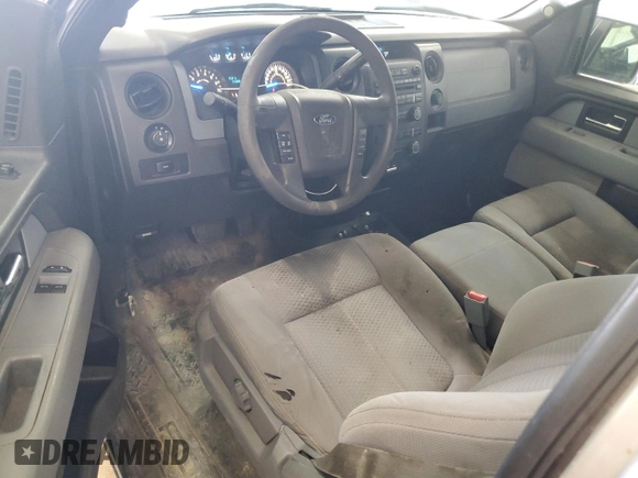 2013 Ford F-150 XL with VIN 1FTNF1CF5DKF04791, listed as a Copart auction lot 51874835 with 210,000 mi miles and Clean Title. Bid and sale history available at carsss.com. Image 8.