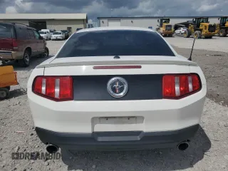 2011 Ford Mustang V6 with VIN 1ZVBP8AM0B5121747, listed as a Copart auction lot 51625565 with 113,654 mi miles and Salvage Title. Bid and sale history available at carsss.com. Image 6.