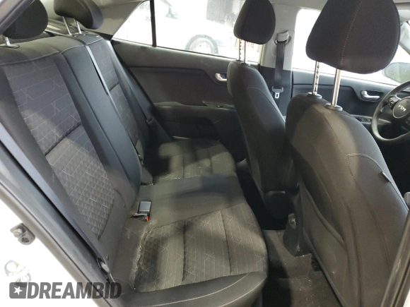 2023 Kia Rio LX with VIN 3KPA24ADXPE615843, listed as a Copart auction lot 47660125 with 27,841 mi miles and Salvage Title. Bid and sale history available at DreamBid. Image 10.