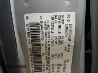 2007 Dodge Grand Caravan SXT with VIN 2D4GP44L87R313709, listed as a Copart auction lot 84143574 with Not Provided miles and Clean Title. Bid and sale history available at DreamBid. Image 14.