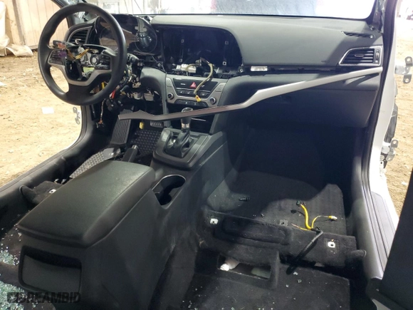 2018 Hyundai Elantra SEL with VIN 5NPD84LFXJH241019, listed as a Copart auction lot 41854905 with 0 mi miles and Salvage Title. Bid and sale history available at carsss.com. Image 8.