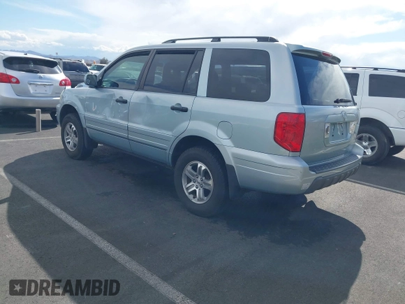 2003 Honda Pilot EX with VIN 2HKYF184X3H514170, listed as a IAAI auction lot 41678184 with 153,504 mi miles. Bid and sale history available at carsss.com. Image 3.