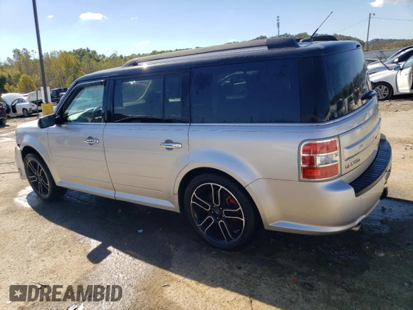 2013 Ford Flex Limited w/EcoBoost with VIN 2FMHK6DT7DBD11218, listed as a Copart auction lot 75624454 with 183,173 mi miles and Non Repairable. Bid and sale history available at carsss.com. Image 2.