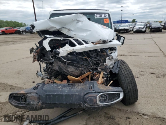 2023 Jeep Wrangler Sahara with VIN 1C4HJXEG6PW577427, listed as a Copart auction lot 57229185 with Not provided miles and Non repairable. Bid and sale history available at DreamBid. Image 5.