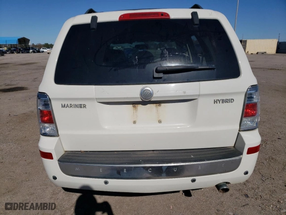 2009 Mercury Mariner Hybrid with VIN 4M2CU29369KJ21301, listed as a Copart auction lot 89171825 with 207,355 mi miles and Salvage Title. Bid and sale history available at carsss.com. Image 6.