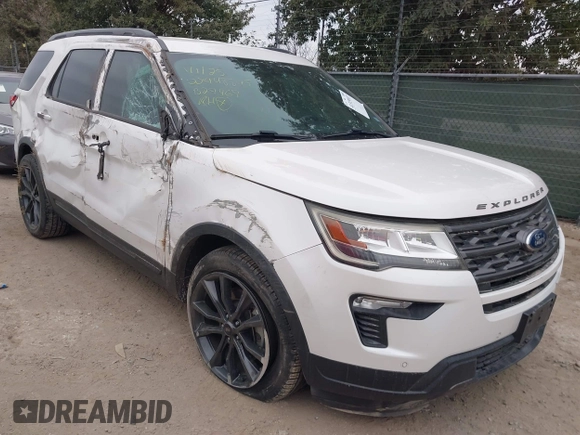 2018 Ford Explorer XLT with VIN 1FM5K7D86JGB29969, listed as a IAAI auction lot 41335917 with 63,253 mi miles and . Bid and sale history available at DreamBid. Image 1.