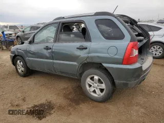 2009 Kia Sportage LX with VIN KNDJE723297575825, listed as a Copart auction lot 51069125 with 95,178 mi miles and Salvage Title. Bid and sale history available at carsss.com. Image 2.