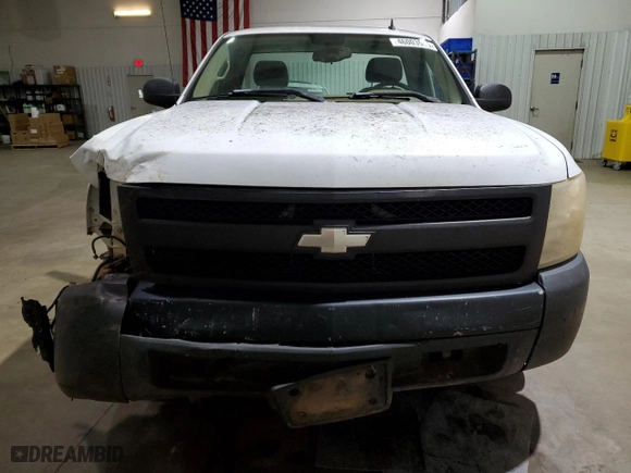 2007 Chevrolet Silverado 1500 Work Truck with VIN 1GCEC14CX7Z571086, listed as a Copart auction lot 46003565 with 162,842 mi miles and Salvage Title. Bid and sale history available at carsss.com. Image 5.