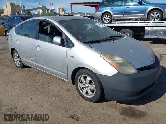 2007 Toyota Prius with VIN JTDKB20U173248185, listed as a IAAI auction lot 42021752 with 407,347 mi miles. Bid and sale history available at carsss.com. Image 1.