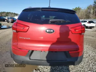 2015 Kia Sportage LX with VIN KNDPB3AC7F7760381, listed as a Copart auction lot 50136555 with 118,707 mi miles and Salvage Title. Bid and sale history available at carsss.com. Image 6.