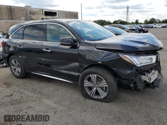 2019 Acura MDX with VIN 5J8YD4H36KL034105, listed as a Copart auction lot 49716863 with 32,667 mi miles. Bid and sale history available at carsss.com. Image 4.