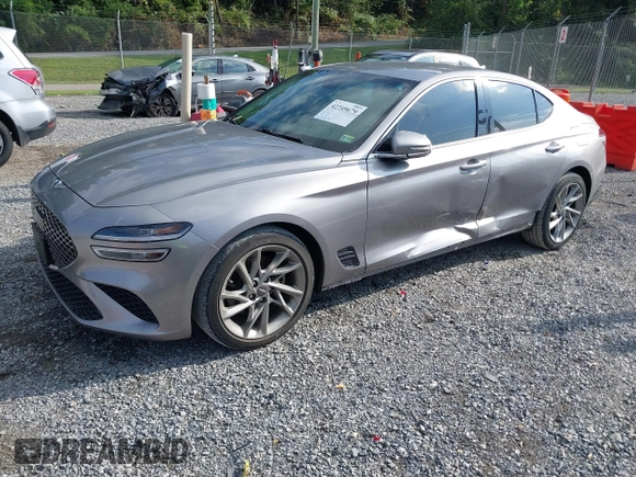 2022 Genesis G70 2.0T with VIN KMTG34TA3NU093020, listed as a IAAI auction lot 42749679 with 64,825 mi miles and . Bid and sale history available at DreamBid. Image 18.