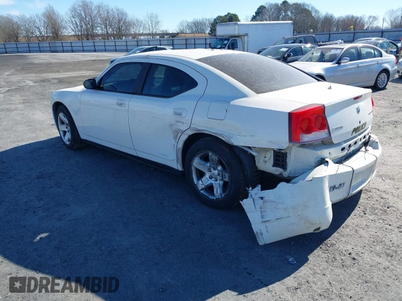 2009 Dodge Charger SE with VIN 2B3KA43V09H597634, listed as a IAAI auction lot 41332574 with 1 mi miles. Bid and sale history available at carsss.com. Image 3.