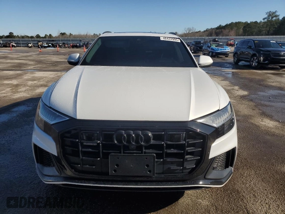 2019 Audi Q8 Prestige with VIN WA1FVAF13KD047532, listed as a Copart auction lot 48422995 with 0 mi miles and Salvage Title. Bid and sale history available at carsss.com. Image 5.