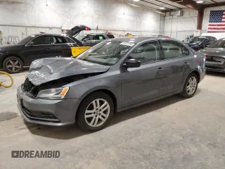 2015 Volkswagen Jetta S with VIN 3VW2K7AJ4FM350947, listed as a Copart auction lot 61672765 with 158,263 mi miles and Non repairable. Bid and sale history available at DreamBid. Image 1.