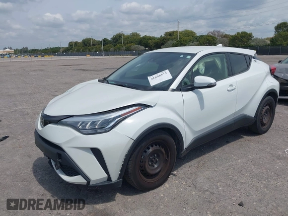 2021 Toyota C-HR LE with VIN NMTKHMBX4MR130660, listed as a IAAI auction lot 41848573 with 133,612 mi miles and . Bid and sale history available at DreamBid. Image 18.