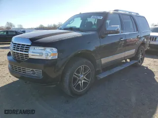 2008 Lincoln Navigator with VIN 5LMFU28518LJ06891, listed as a Copart auction lot 46435275 with 192,856 mi miles and Salvage Title. Bid and sale history available at carsss.com. Image 1.