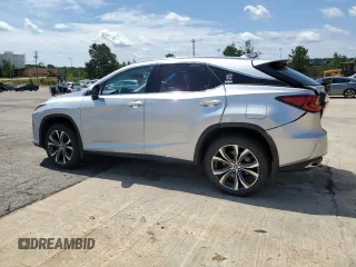 2018 Lexus RX 350 with VIN JTJBZMCA1J2034266, listed as a Copart auction lot 59900105 with 44,171 mi miles and Salvage title. Bid and sale history available at DreamBid. Image 2.