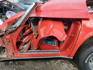 1968 Chevrolet Corvette с VIN 194678S427993, выставлен на аукционе Copart как лот 74826394 с пробегом 91 800 миль миль и Чистый • Clean title. История ставок и продаж доступна на DreamBid. Изображение 7.
