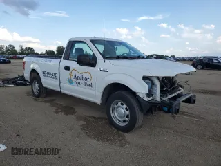 2018 Ford F-150 XL with VIN 1FTMF1CB5JKC60936, listed as a Copart auction lot 62690505 with 73,749 mi miles and Salvage title. Bid and sale history available at DreamBid. Image 4.